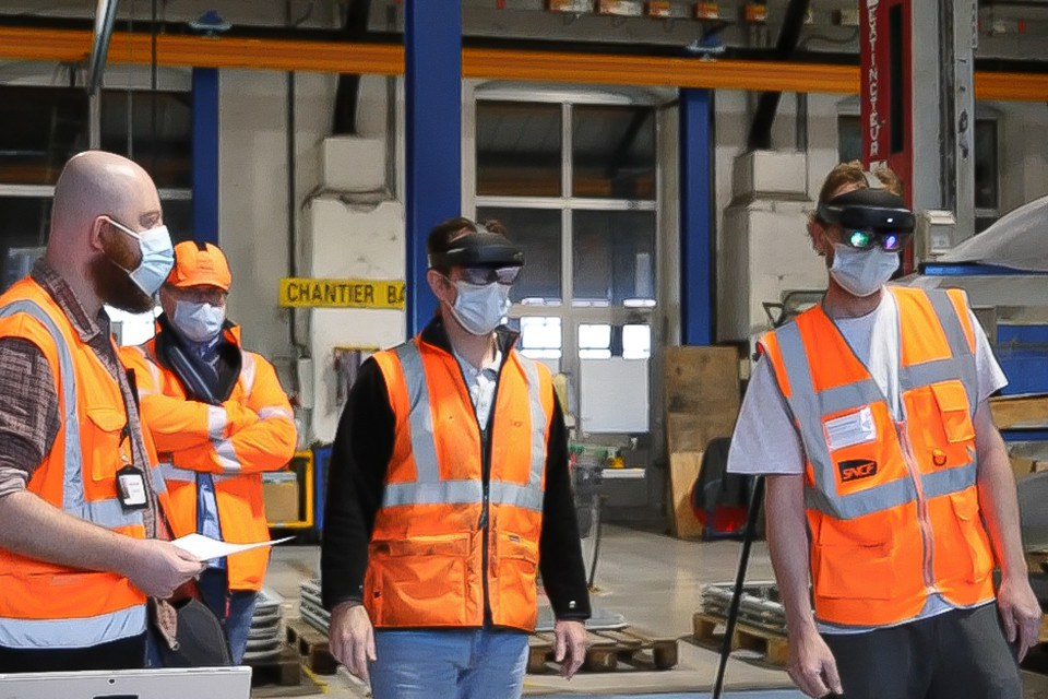 VR and AR in an industrial setting